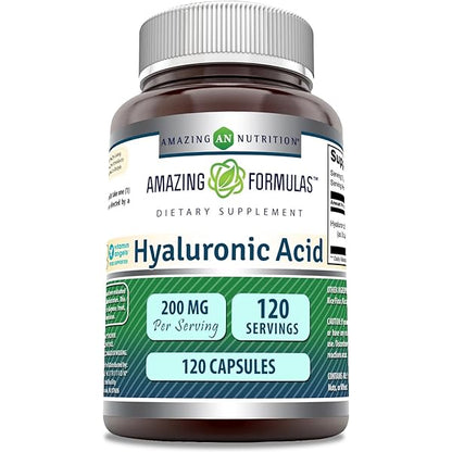 Amazing Formulas Hyaluronic Acid - 100mg 120 Capsules