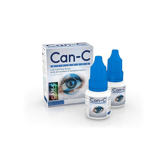 CAN-C Eye Drops 2 x 5ml Isotine Cataract Lubricant