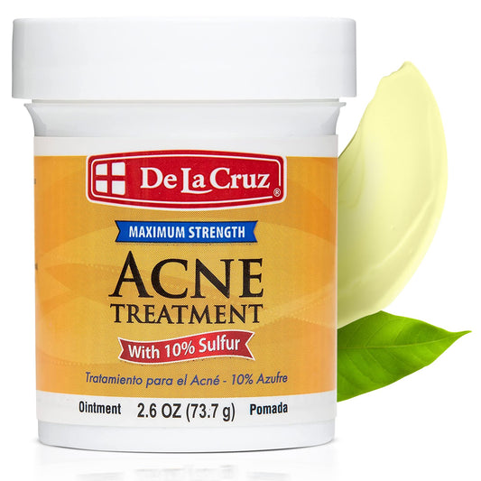De La Cruz Acne Treatment Ointment  - 73.7g w/ 10% Sulfur