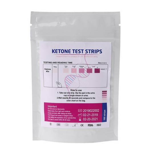 100 / 200x Ketone Test Strips - KETO Urine - Ketosis Ketostix Paleo Test strip