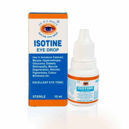 Dr Basu's Isotine Eye Drop - 10mL Cataract Lubricant